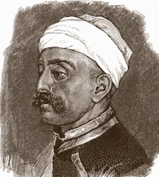 Sir Mir Turab Ali Khan, uit The Magazine of Art, gepubliceerd 1878